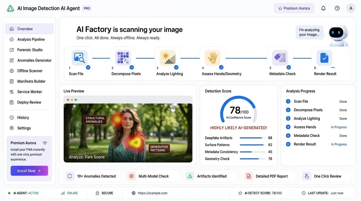 AI payslip generator — example of the AI tool dashboard software